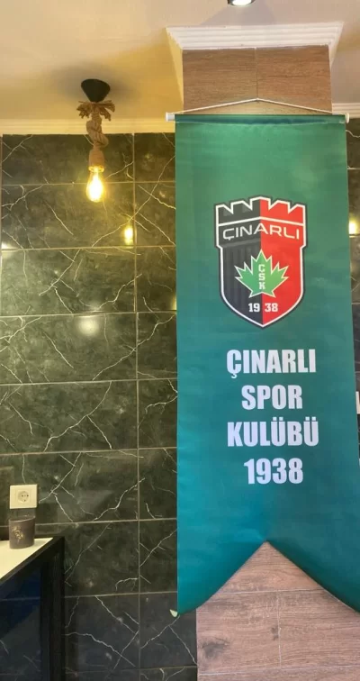 1938 ÇINARLI SPOR KULÜBÜ OFİSİMİZ HİZMETE GİRMİŞTİR.