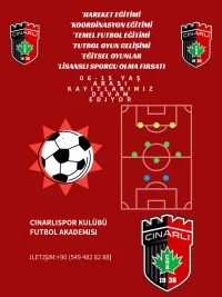 FUTBOL AKADEMİSİ KAYITLARIMIZ DEVAM EDİYOR ARAMIZA KATILMAK İÇİN HEMEN TIKLA